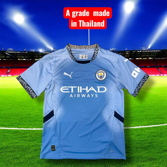 Haaland Manchester city home kit a grade Made in Thailand 