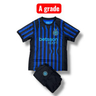 Inter Milan home kit jersey and shorts 2025-26