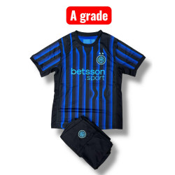 Inter Milan home kit jersey and shorts 2025-26