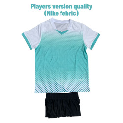 TEAM JERSEY SET PLAYERS VERSION QUALITY  WHITE BLUE