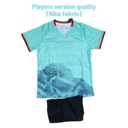 TEAM JERSEY SET PLAYERS VERSION QUALITY  WHITE BLUE