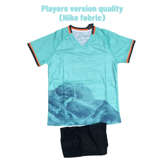 TEAM JERSEY SET PLAYERS VERSION QUALITY  WHITE BLUE